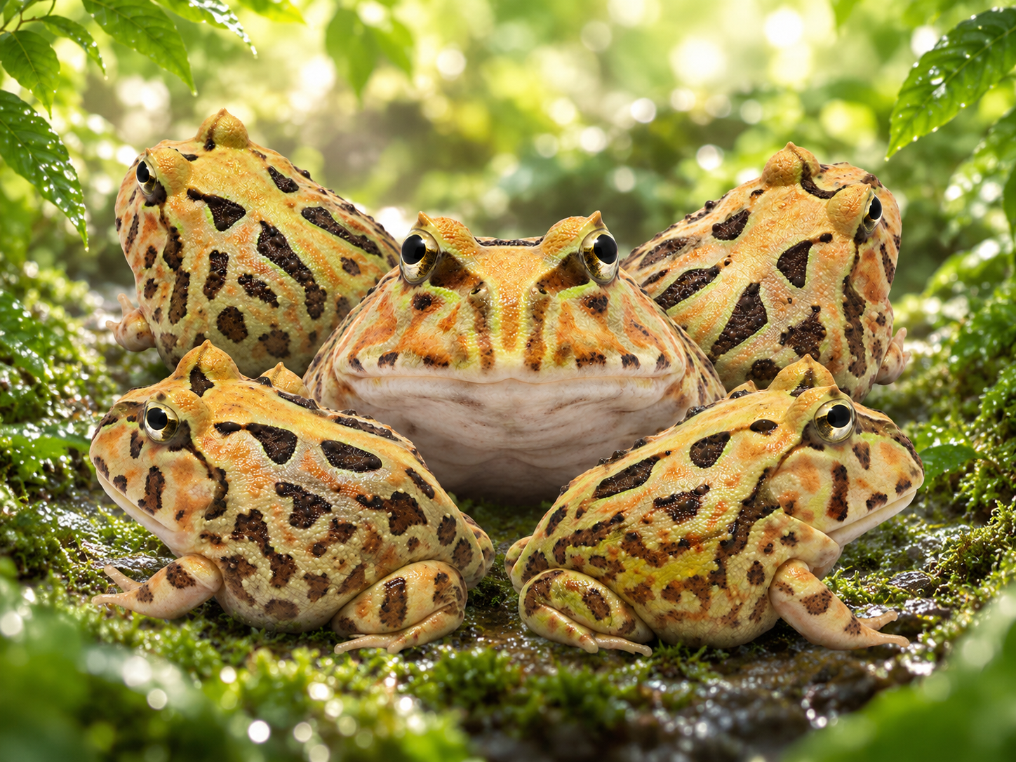 ブラジルツノガエル　パーフェクトブラウン
